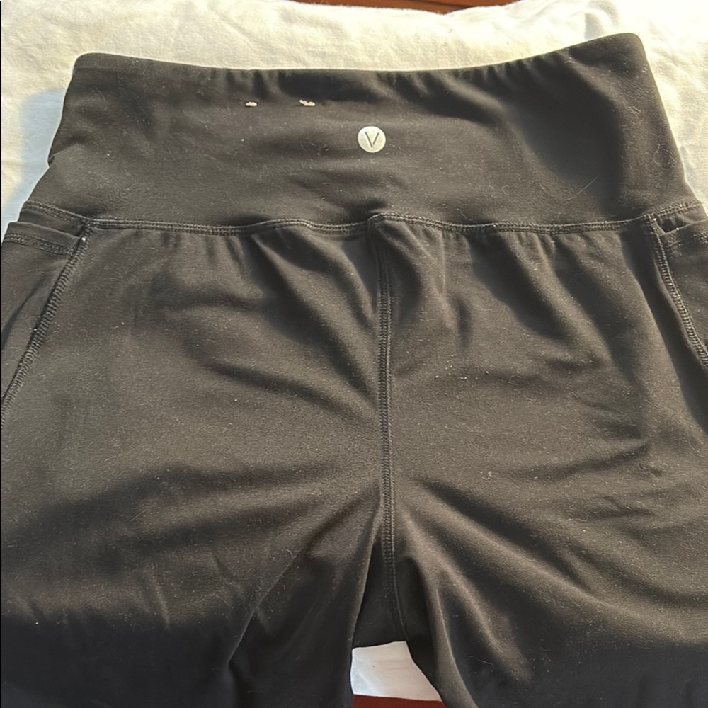Women's Black High-Waisted Shorts